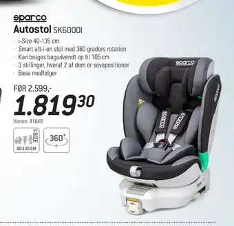 Thansen Autostol tilbud