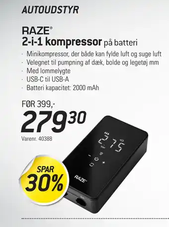 Thansen 2-i-1 kompressor tilbud