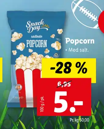 Lidl Popcorn tilbud