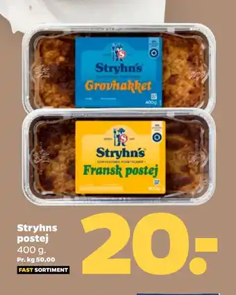 Netto Stryhns postej tilbud