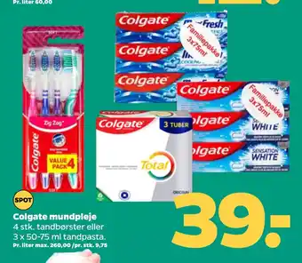 Netto Colgate mundpleje tilbud