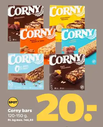Netto Corny bars tilbud