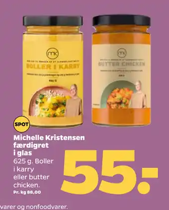 Netto Michelle Kristensen færdigret i glas tilbud