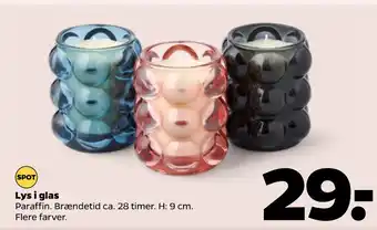 Netto Lys i glas tilbud