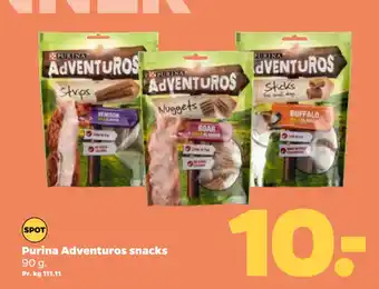 Purina Adventuros snacks