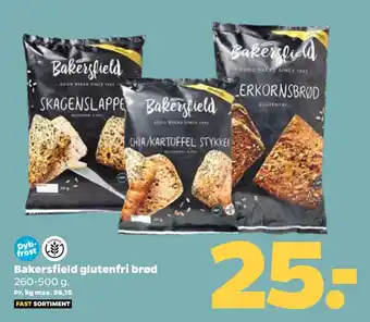 Netto Bakersfield glutenfri brød tilbud
