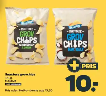 Snaxters grovchips