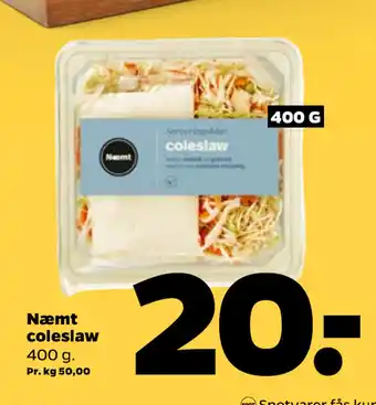 Netto Næmt coleslaw tilbud