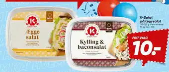 Bilka K-Salat pålægssalat tilbud