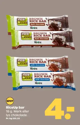 Netto RiceUp bar tilbud