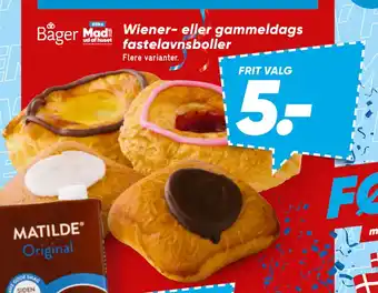 Bilka Wiener- eller gammeldags fastelavnsboller tilbud