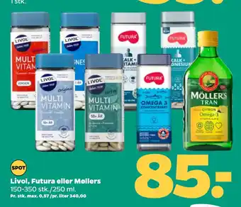 Netto Livol, Futura eller Møllers tilbud