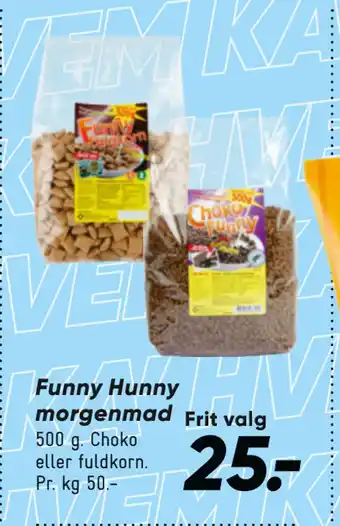 Bilka Funny Hunny morgenmad tilbud