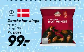 Bilka Danske hot wings tilbud
