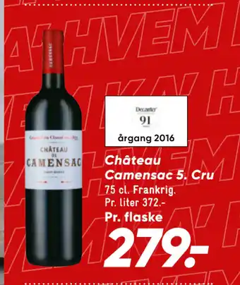 Bilka Château Camensac 5. Cru tilbud