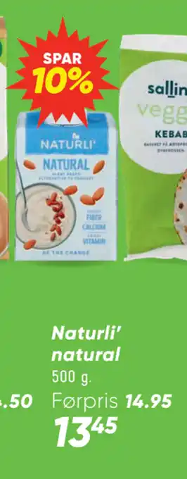 Bilka Naturli ’ natural tilbud