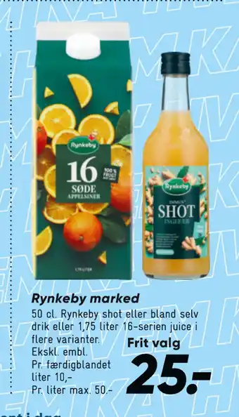 Bilka Rynkeby marked tilbud
