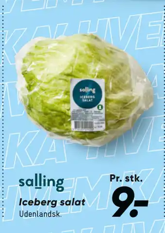 Bilka Iceberg salat tilbud