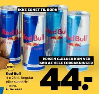 Netto Red Bull tilbud
