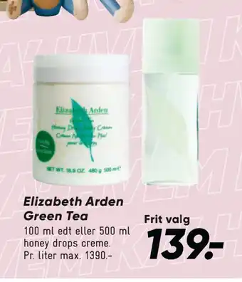 Bilka Elizabeth Arden Green Tea tilbud