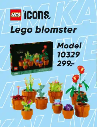 Bilka Lego blomster tilbud
