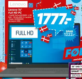 Bilka Lenovo 14 Full HD PC tilbud