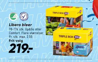 Bilka Libero bleer tilbud