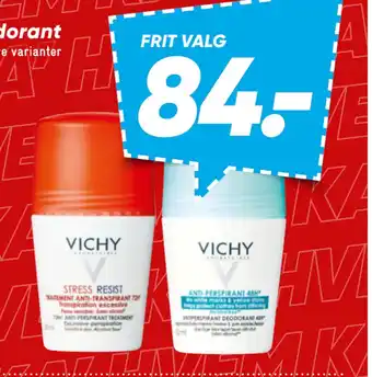 Bilka Vichy deodorant tilbud