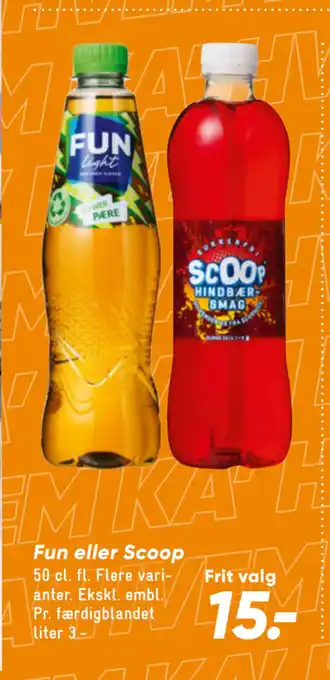 Bilka Fun eller Scoop tilbud