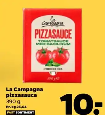 Netto La Campagna pizzasauce tilbud