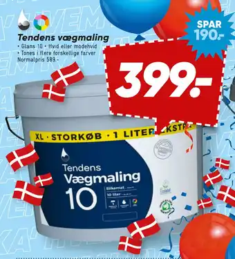 Bilka Tendens vægmaling tilbud