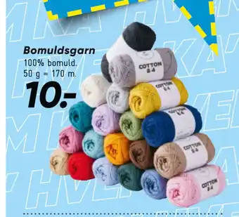 Bilka Bomuldsgarn tilbud