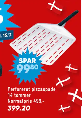 Bilka Perforeret pizzaspade tilbud