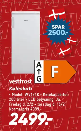 Bilka Køleskab tilbud