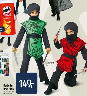 Rød eller grøn ninja