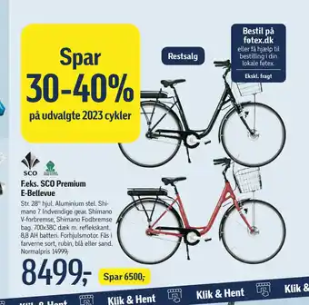 Føtex SCO Premium E-Bellevue tilbud