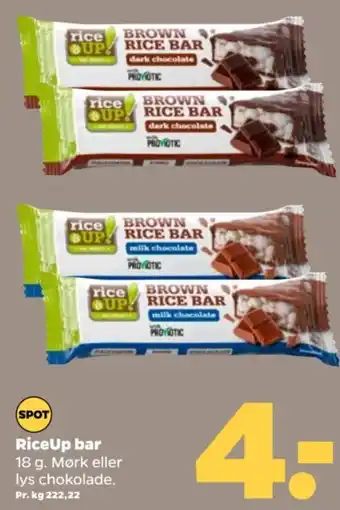 Netto RiceUp bar tilbud