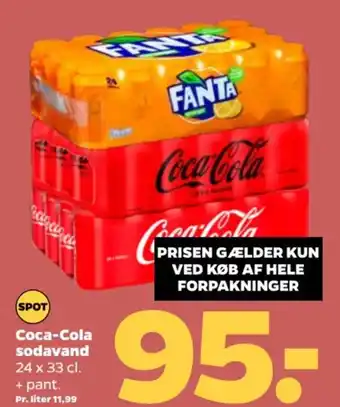 Netto Coca-Cola sodavand tilbud