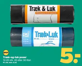 Træk-og-luk poser