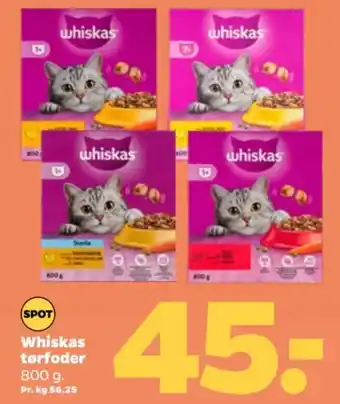 Whiskas tørfoder