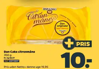 Netto Dan Cake citronmåne tilbud