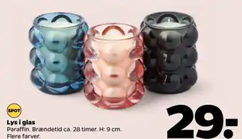 Netto Lys i glas tilbud