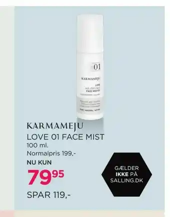 Love 01 face mist