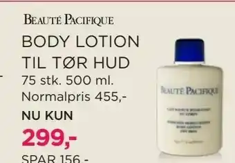 Salling Body lotion til tør hud tilbud