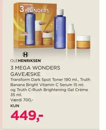 Salling 3 mega wonders gaveæske tilbud