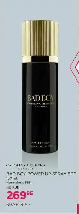 Bad boy power up spray edt