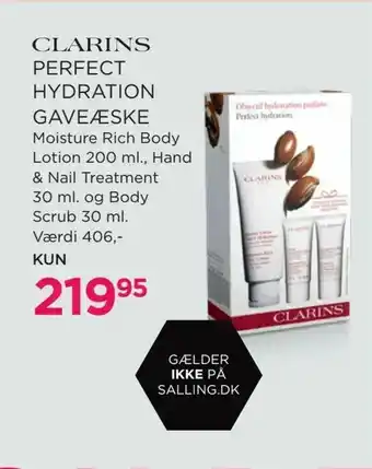 Salling Perfect hydration gaveæske tilbud