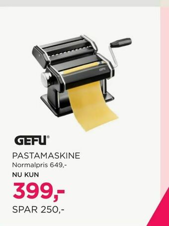 Pastamaskine