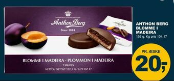 Let-Køb Anthon berg blomme i madeira tilbud