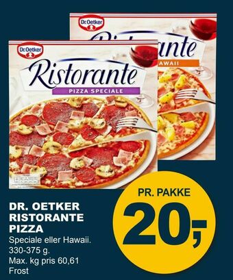 Let-Køb Dr. oetker ristorante pizza tilbud